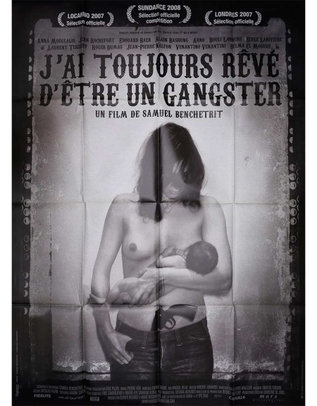 J'ai toujours rêvé d'être un gangster - 120x160 cm - pliée