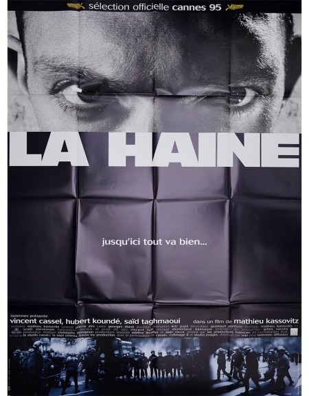 La Haine — affiche originale française 120×160 cm (1995)...