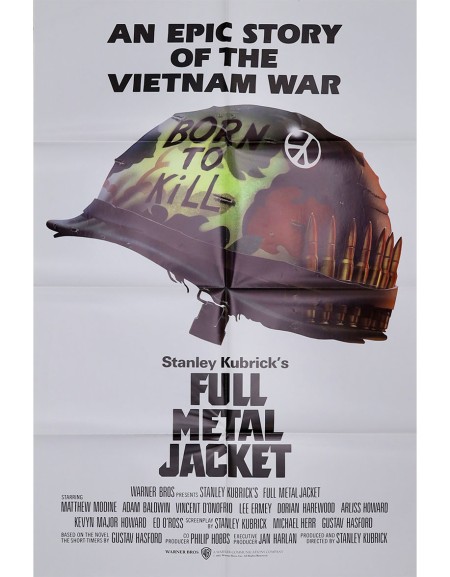 Full Metal Jacket — affiche originale américaine...