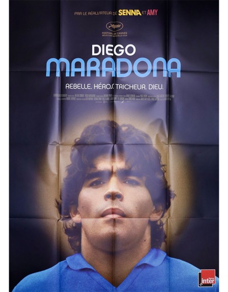 Diego Maradona - 120x160 cm - pliée