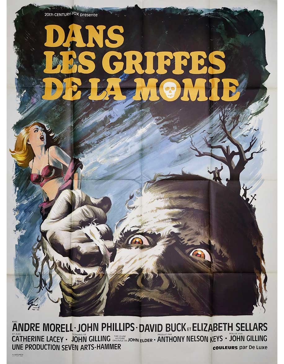 Dans les griffes de la momie — affiche...