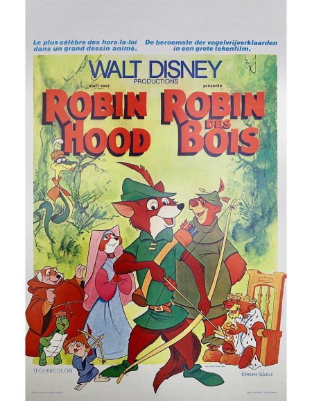 Robin des bois - 35x55 cm - roulée