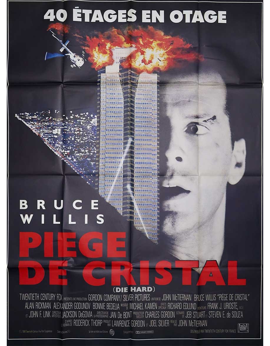 Piège de cristal — affiche originale française...