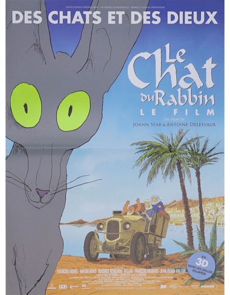 Le chat du rabbin - 40x53 cm - pliée