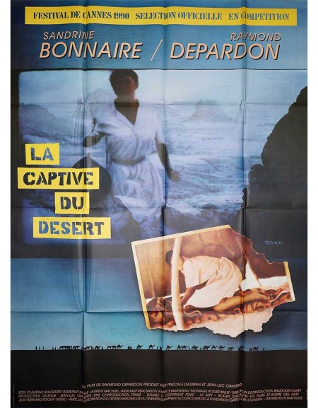 La captive du désert - 120x160 cm - pliée