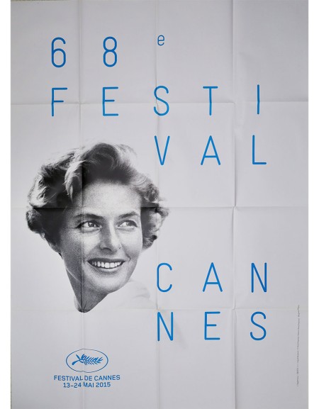 Festival de Cannes 2015 (Ingrid Bergman) — affiche...