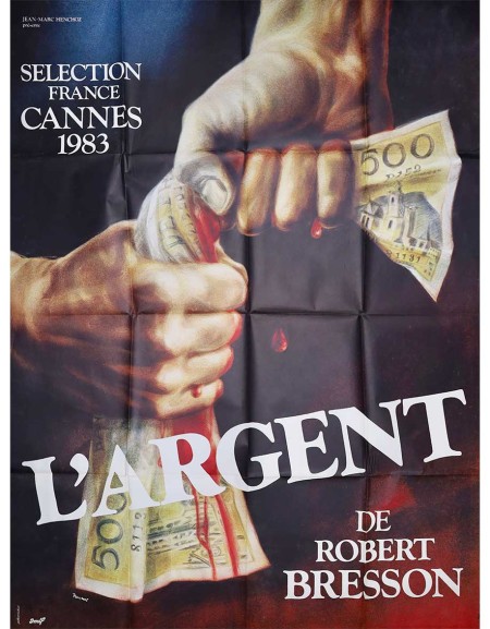 L'Argent — affiche originale française 120×160 cm (1983)...