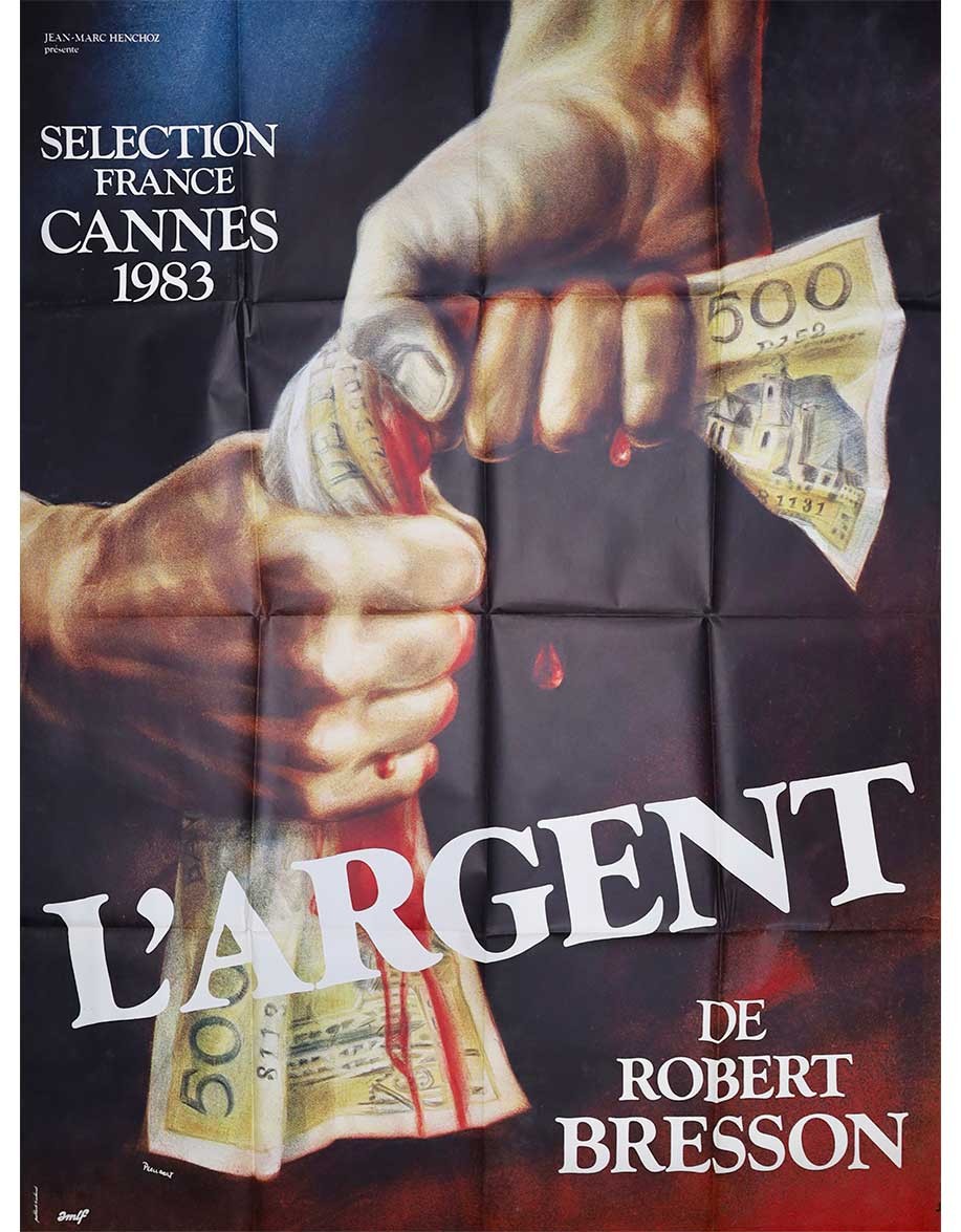 L'Argent — affiche originale française 120×160...