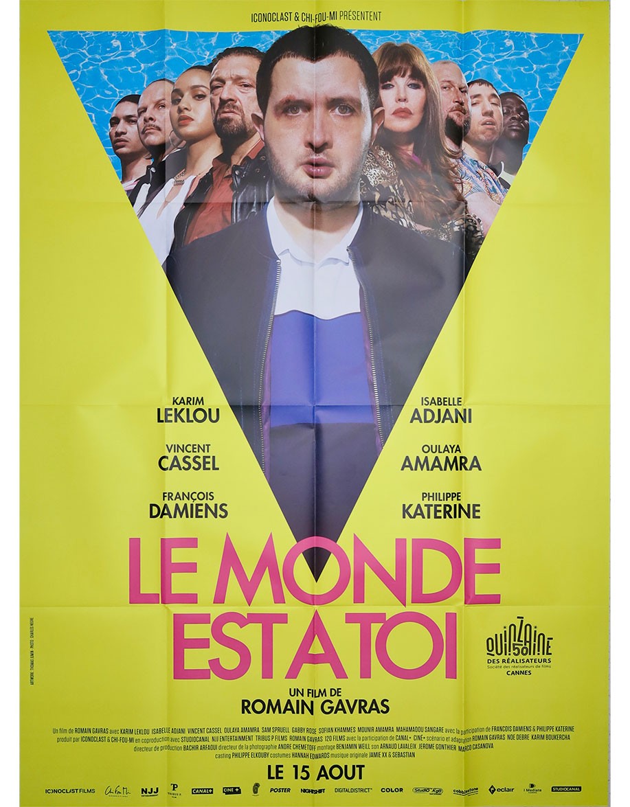 Le monde est à toi - 120x160 cm - pliée