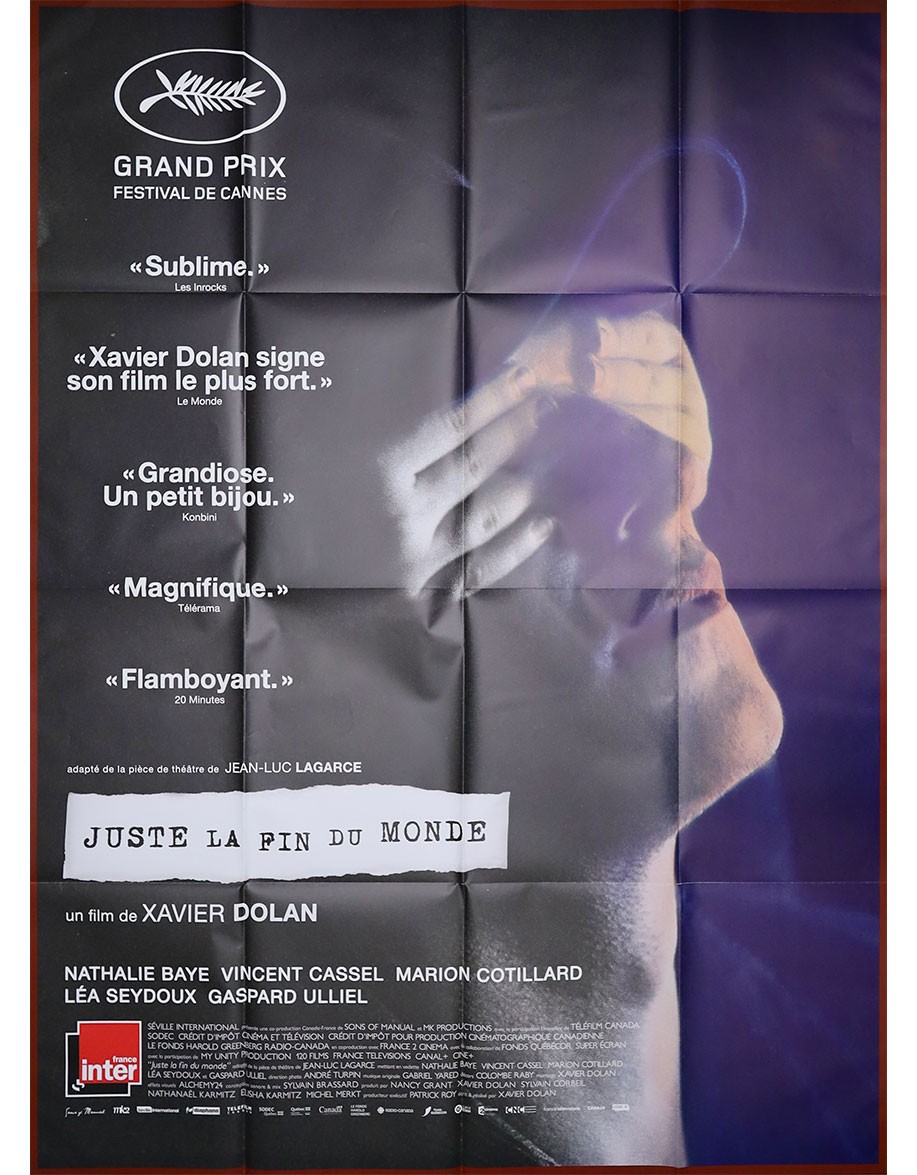 Juste la fin du monde — affiche originale...