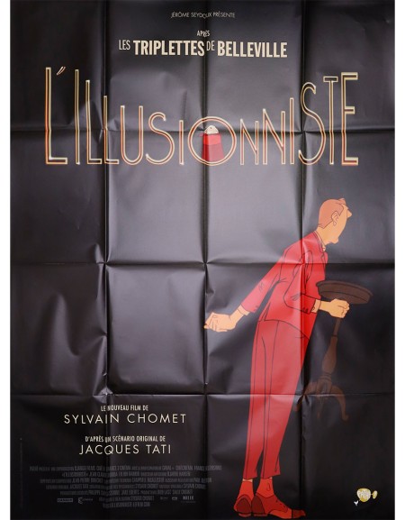 L'illusionniste - 120x160 cm - pliée