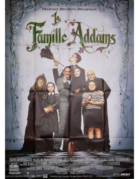 La famille Addams - 120x160 cm - pliée