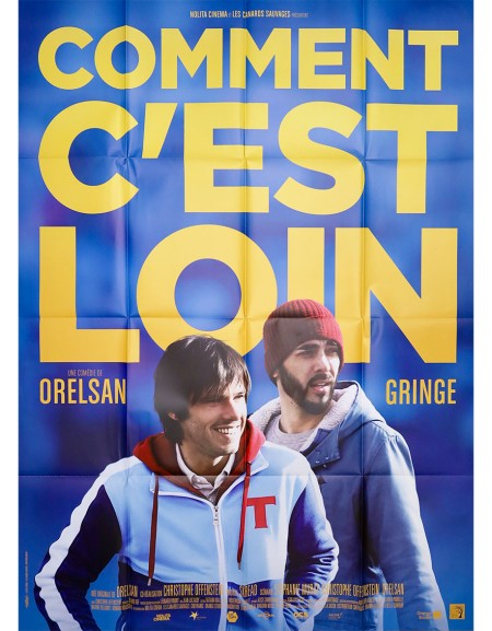 Comment c'est loin - 120x160 cm - pliée