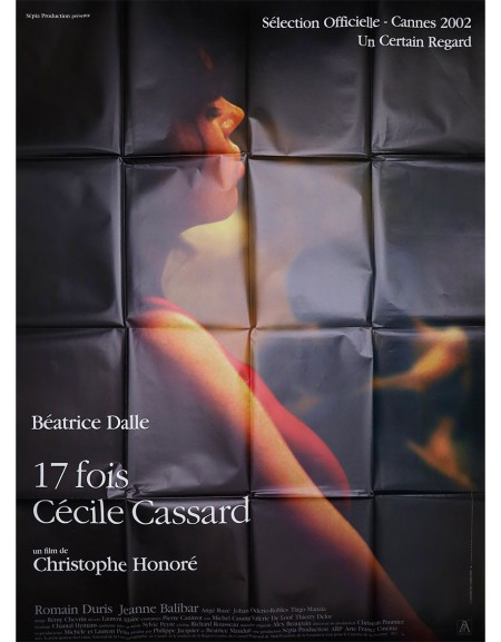 17 fois Cécile Cassard - 120x160 cm - pliée