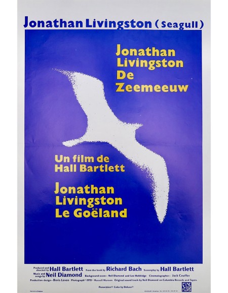 Jonathan Livingstone le goéland - 35x55 cm - pliée