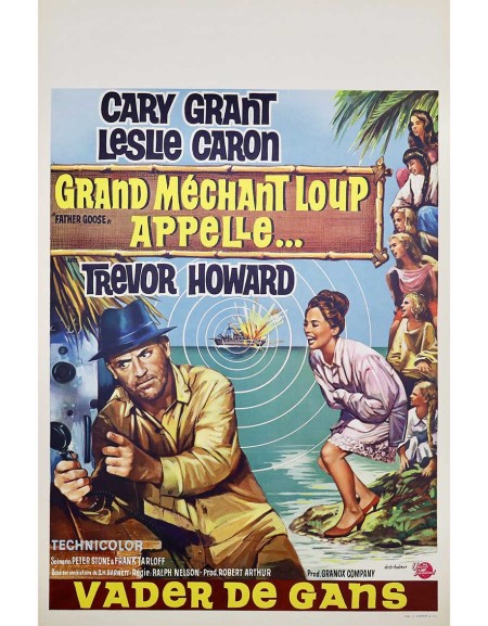 Grand méchant loup appelle... - 35x55 cm - roulée