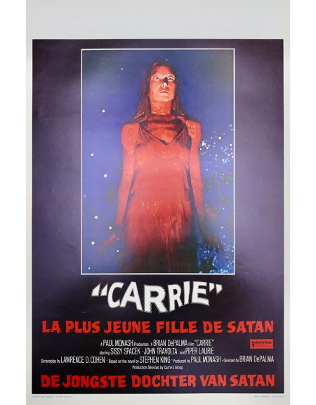 Carrie au bal du diable - 35x55 cm - roulée