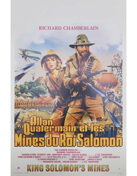 Allan Quatermain et les mines du roi Salomon - 35x55 cm -...