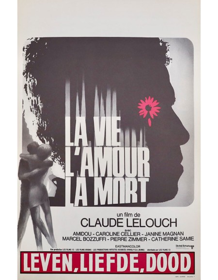 La vie, l'amour, la mort - 35x55 cm - roulée