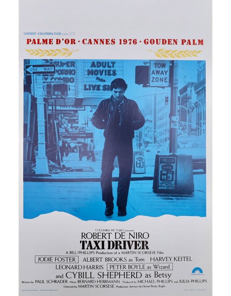 Taxi Driver — affiche originale belge 35×55 cm (1976) |...