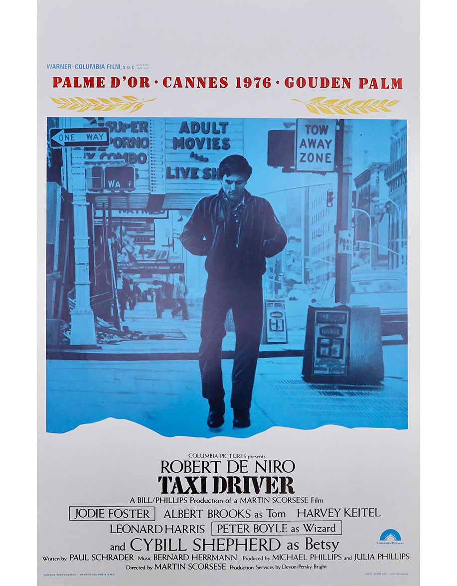 Taxi Driver — affiche originale belge 35×55 cm...