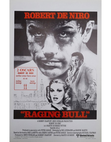 Raging Bull - 35x55 cm - roulée