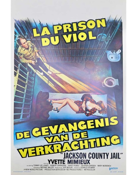 La prison du viol - 35x55 cm - roulée