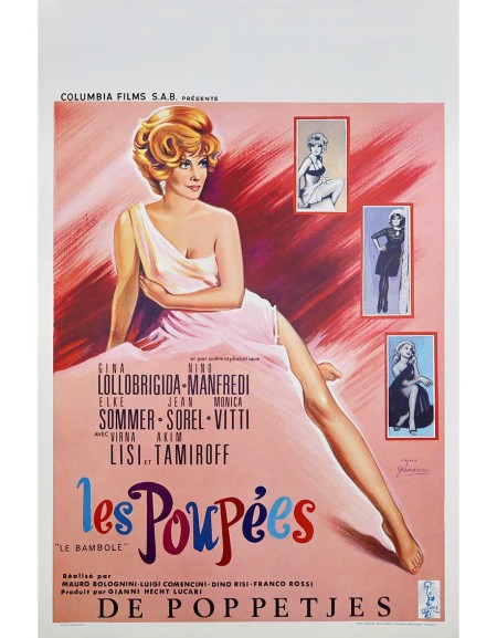 Les poupées - 35x55 cm - roulée