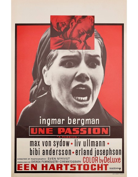 Une passion — affiche originale belge 35x55 cm (1969) |...