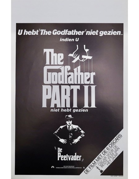 Le Parrain, 2ème partie - 35x55 cm - roulée