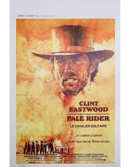 Pale Rider, le cavalier solitaire — affiche originale...
