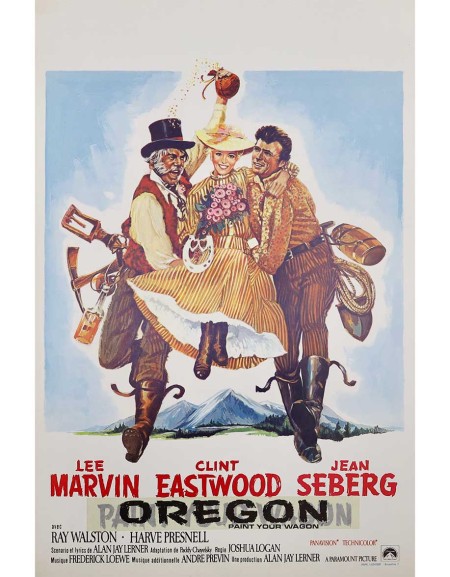 la Kermesse de l'ouest - 35x55 cm - roulée