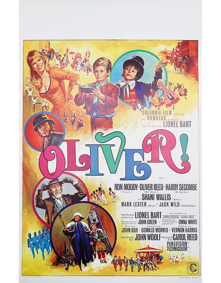 Oliver ! - 35x55 cm - roulée