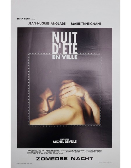 Nuit d'été en ville - 35x55 cm - roulée