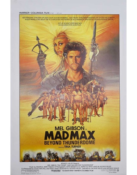 Mad Max 3 : Au delà du dome du tonnerre - 35x55 cm - roulée