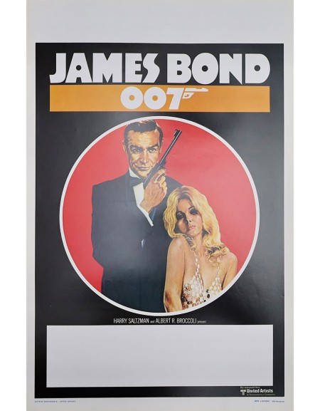 James Bond 007 — affiche belge de ressortie générique...