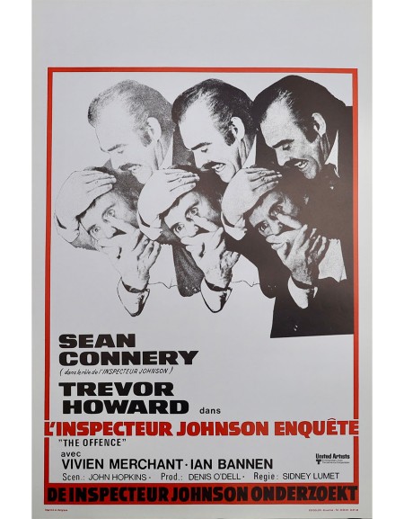 L'inspecteur Johnson enquête - 35x55 cm - roulée