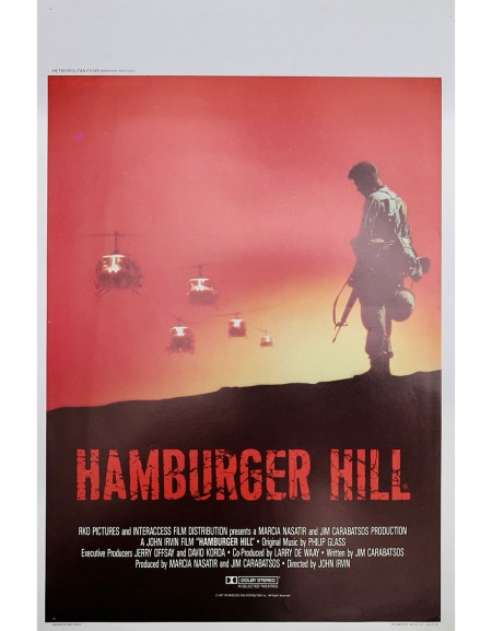 Hamburger hill - 35x55 cm - roulée