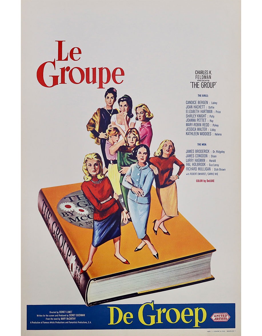Le Groupe — affiche originale belge 35x55 cm...