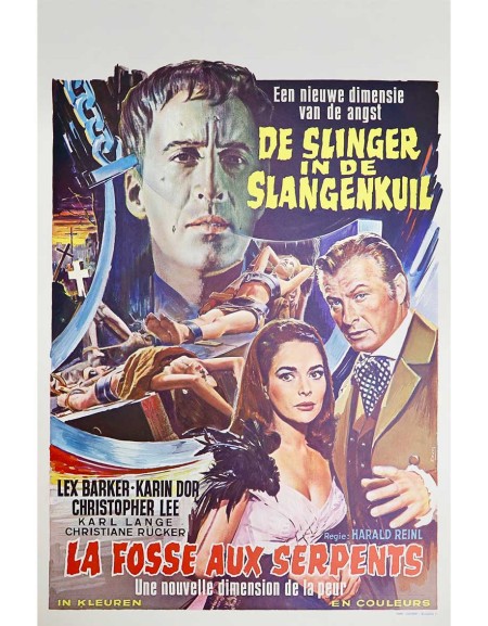 La fosse aux serpents - 35x55 cm - roulée