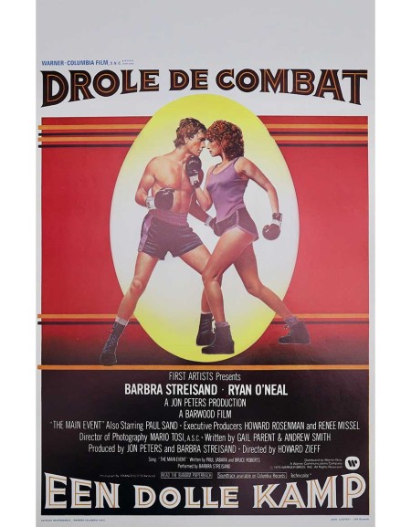 Tendre combat - 35x55 cm - roulée