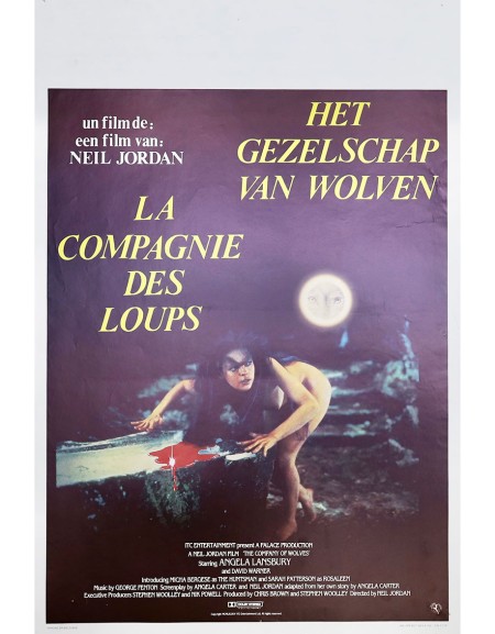 La compagnie des loups - 35x55 cm - roulée