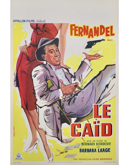 Le caïd - 35x55 cm - roulée