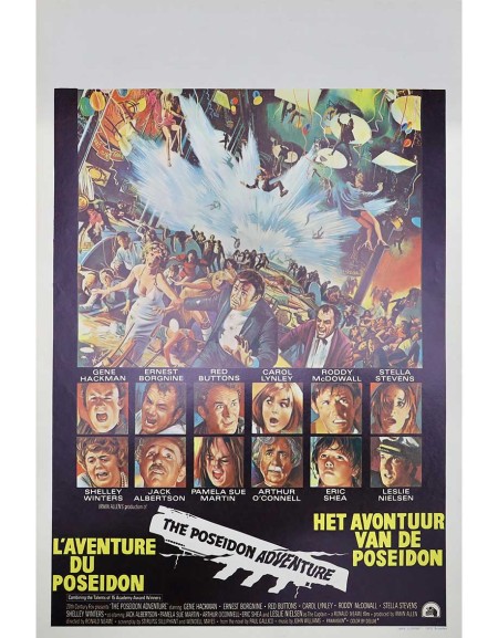 L'aventure du Poséidon - 35x55 cm - roulée