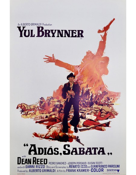 Adios Sabata - 35x55 cm - roulée