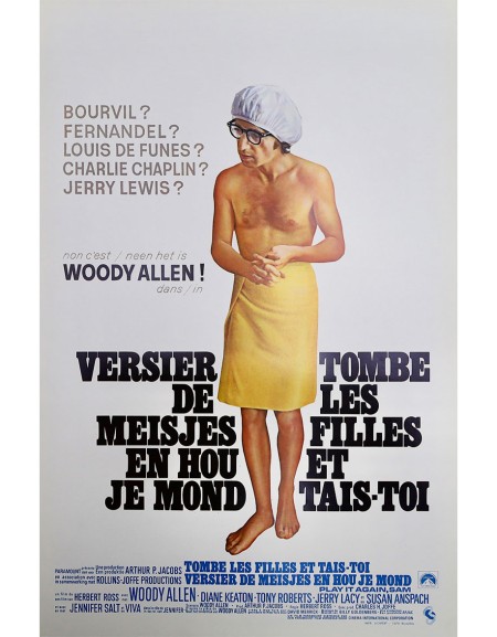 Tombe les filles et tais-toi - 35x55 cm - roulée