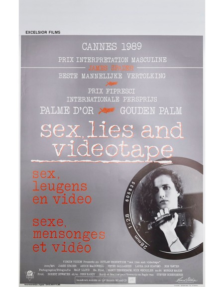 Sexe, mensonges et vidéo - 35x55 cm - roulée