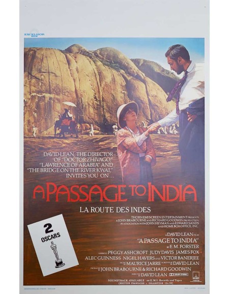 La route des Indes - 35x55 cm - roulée