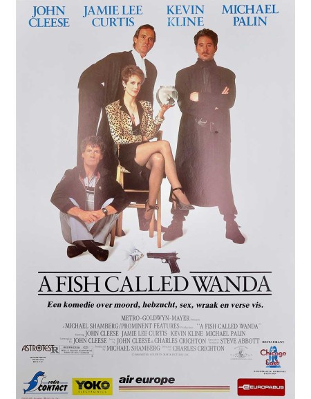 Un poisson nommé Wanda - 35x55 cm - roulée