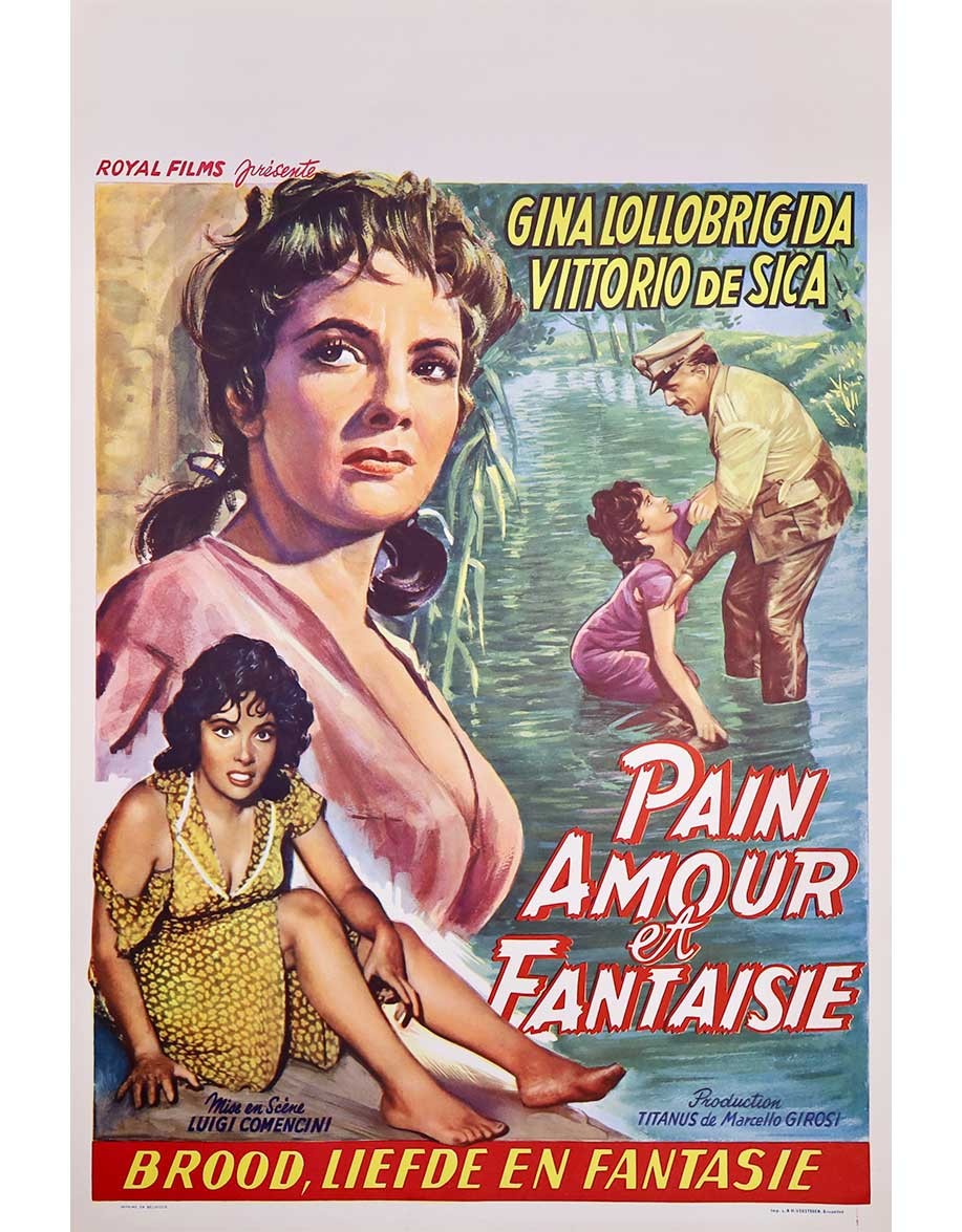 Pain, amour et fantaisie — affiche originale...